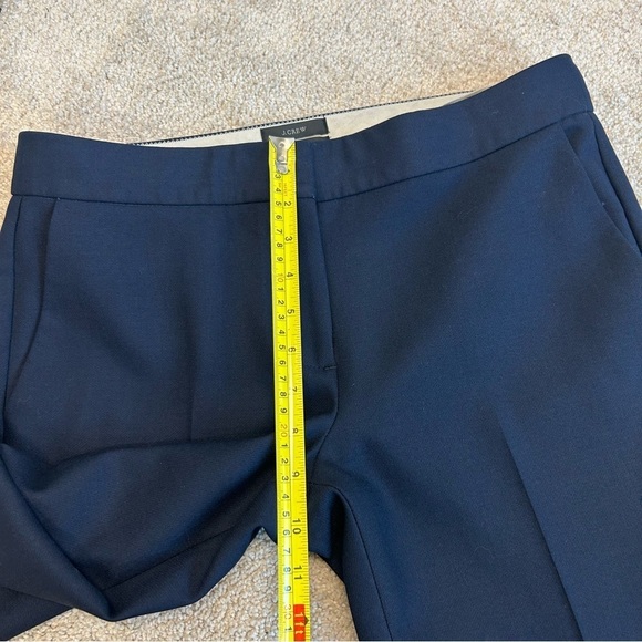 J.CREW navy blue Campbell ankle pants Sz 6 - Picture 8 of 12